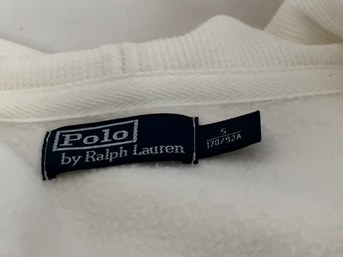 Polo by Ralph Lauren Polo Ralph Lauren one Point embroidery Zip up Parker size :S color : white lady's unisex 