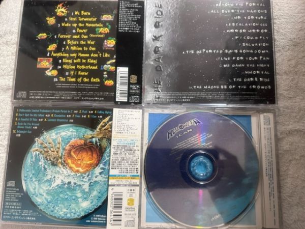 HELLOWEENハロウィン オリジナルアルバム&シングルCD4枚セット THE DARK RIDE/BETTER THAN RAW/I CAN/The Time Of The Oath_画像2