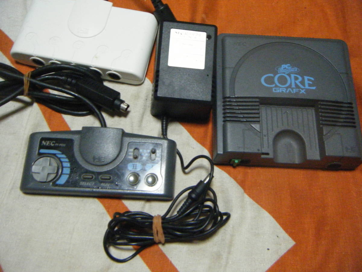 高級感 PCエンジン コントローラー ボンバーマン CORE GRAFX ジャンク