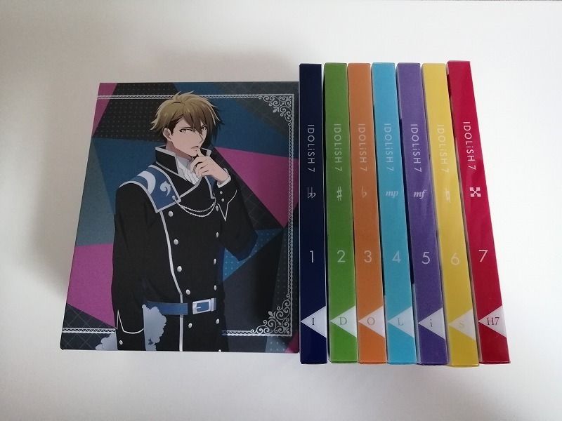 アイドリッシュセブン　初回限定版　DVD　全7巻セット＋BOX_画像1