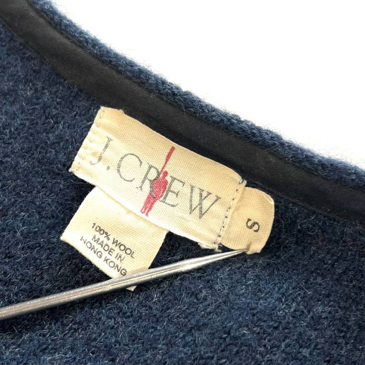 90s】J.Crew ジェイクルー ウールカーディガン ニット 90s】J.Crew ジェイクルー ウールカーディガン ニット