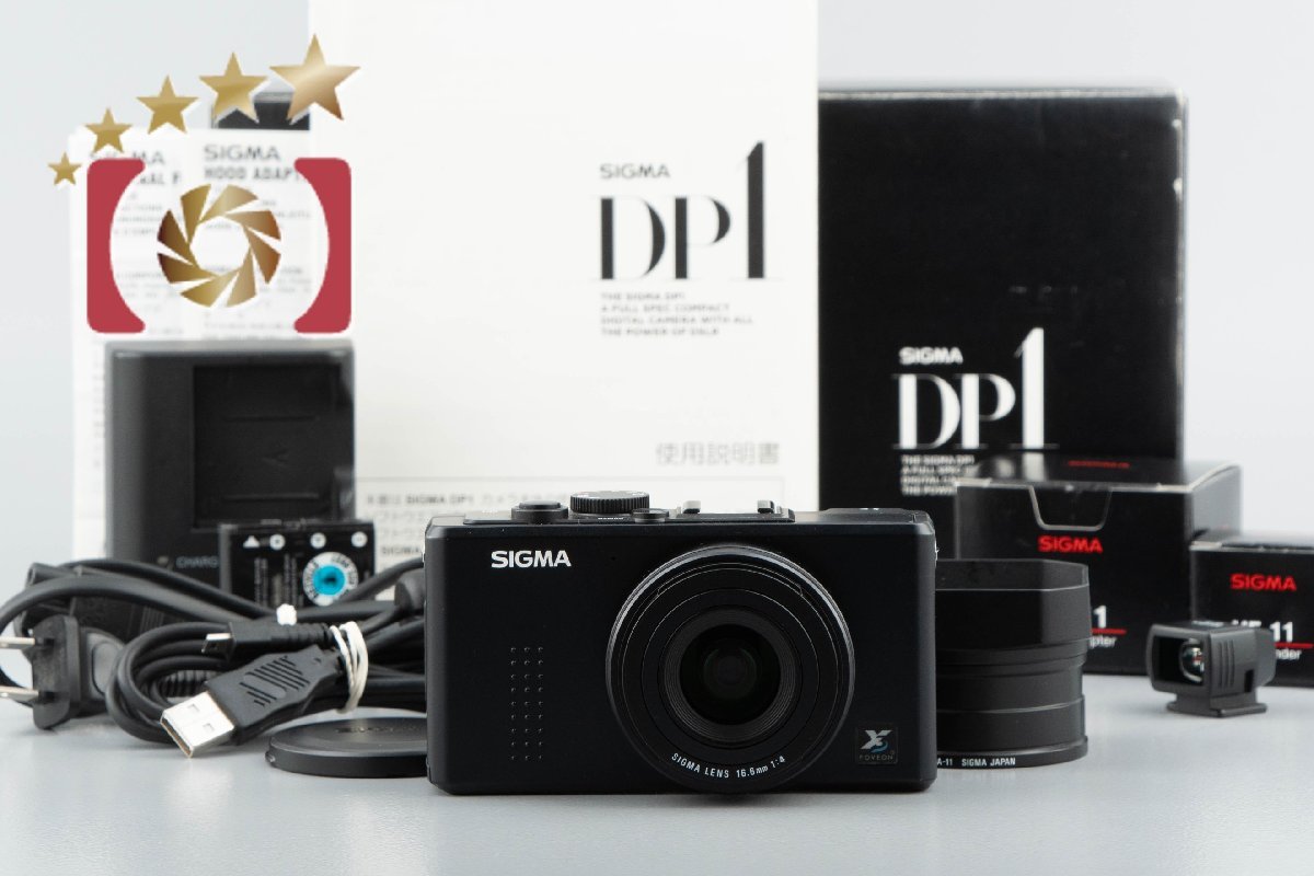 破格値下げ】 シグマ 【中古】SIGMA DP1 元箱付き コンパクトデジタル