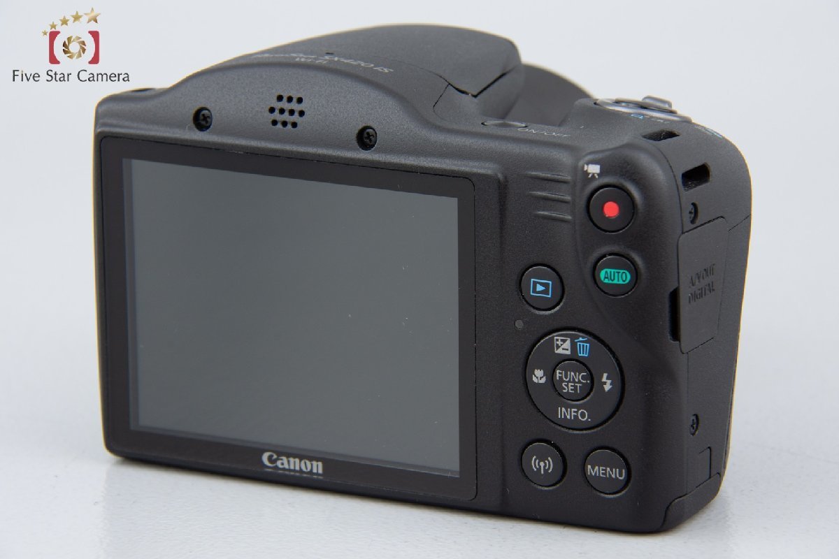 【中古】Canon キヤノン PowerShot SX420 IS ブラック コンパクトデジタルカメラ_画像3