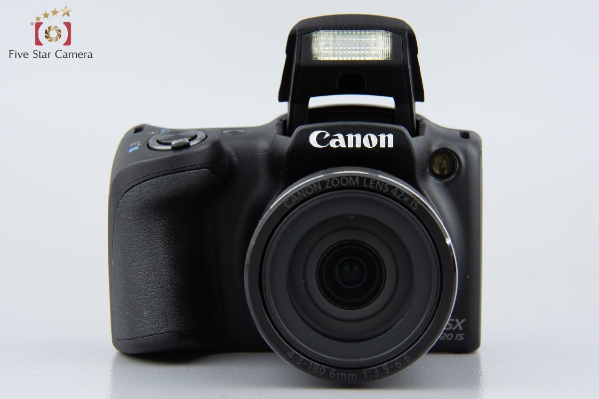 【中古】Canon キヤノン PowerShot SX420 IS ブラック コンパクトデジタルカメラ_画像4