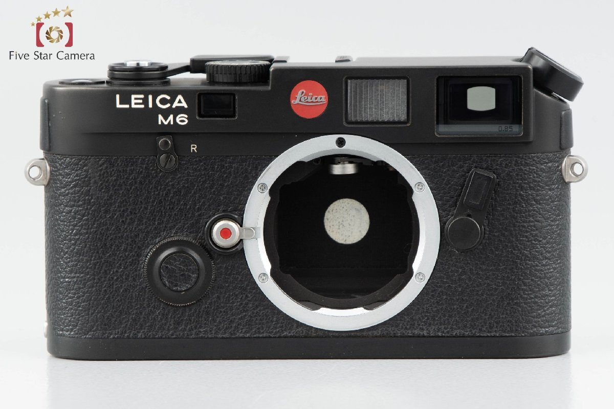 【中古】Leica ライカ M6 TTL 0.85 ブラック レンジファインダーフィルムカメラ_画像3