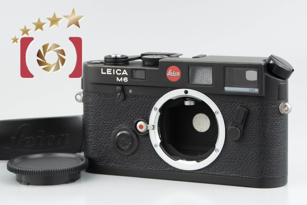 【中古】Leica ライカ M6 TTL 0.85 ブラック レンジファインダーフィルムカメラ_画像1