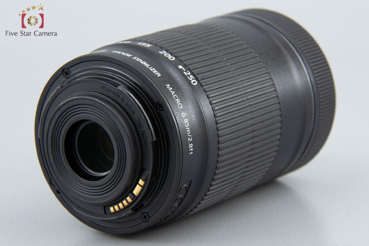 【中古】Canon キヤノン EF-S 55-250mm f/4-5.6 IS STM_画像4