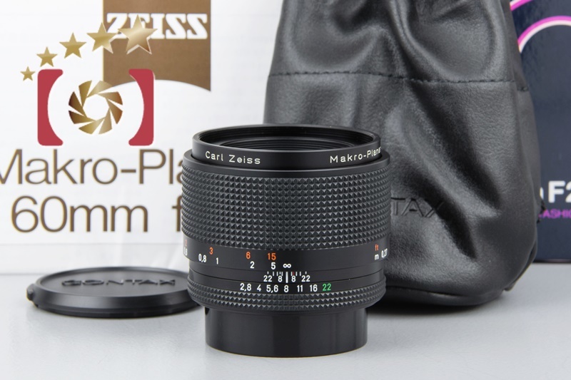 【中古】CONTAX コンタックス Carl Zeiss Makro-Planar 60mm f/2.8 C T* MMJ 元箱付き_画像1