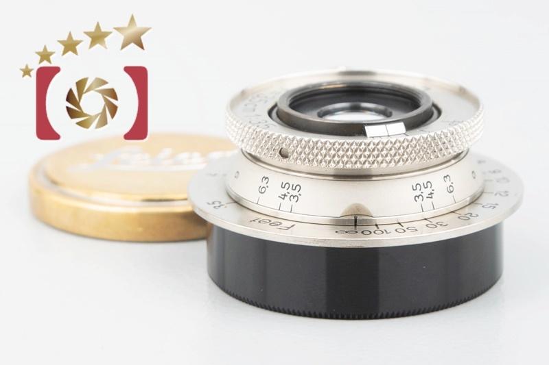 充実の品 【中古】Leica ライカ Elmar 35mm f/3.5 ニッケル L39 ライカ