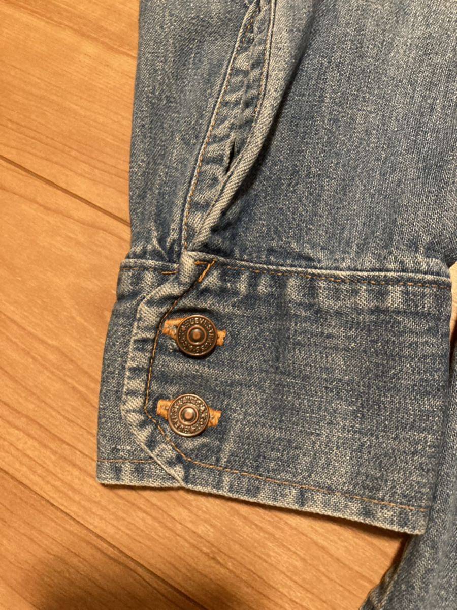 vintage 70's Levi's Fresh Produce ウエスタンデニムシャツ　リーバイス ヴィンテージ インディゴ