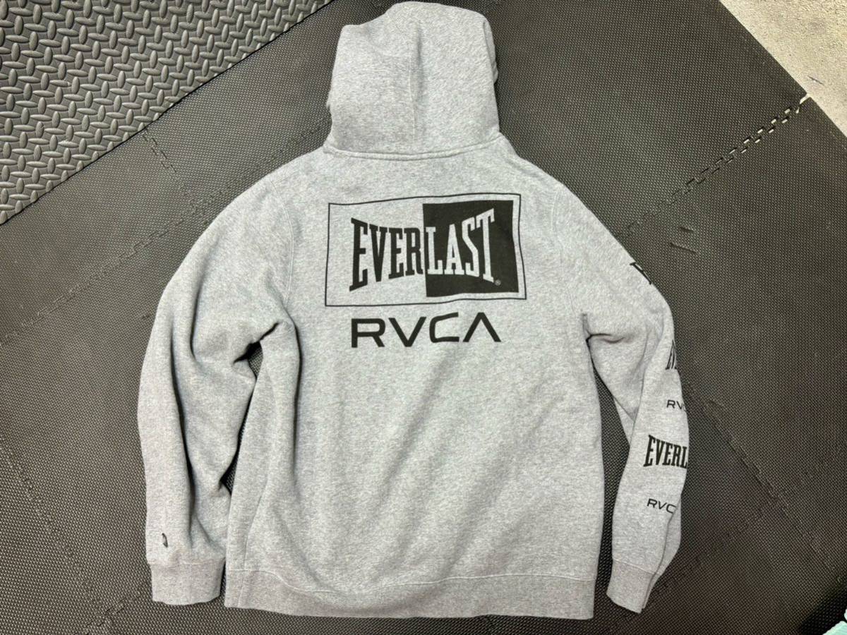 rvca everlast ルーカ×エバーラスト コラボ スウェットパーカー rvca everlast ルーカ×エバーラスト コラボ スウェットパーカー