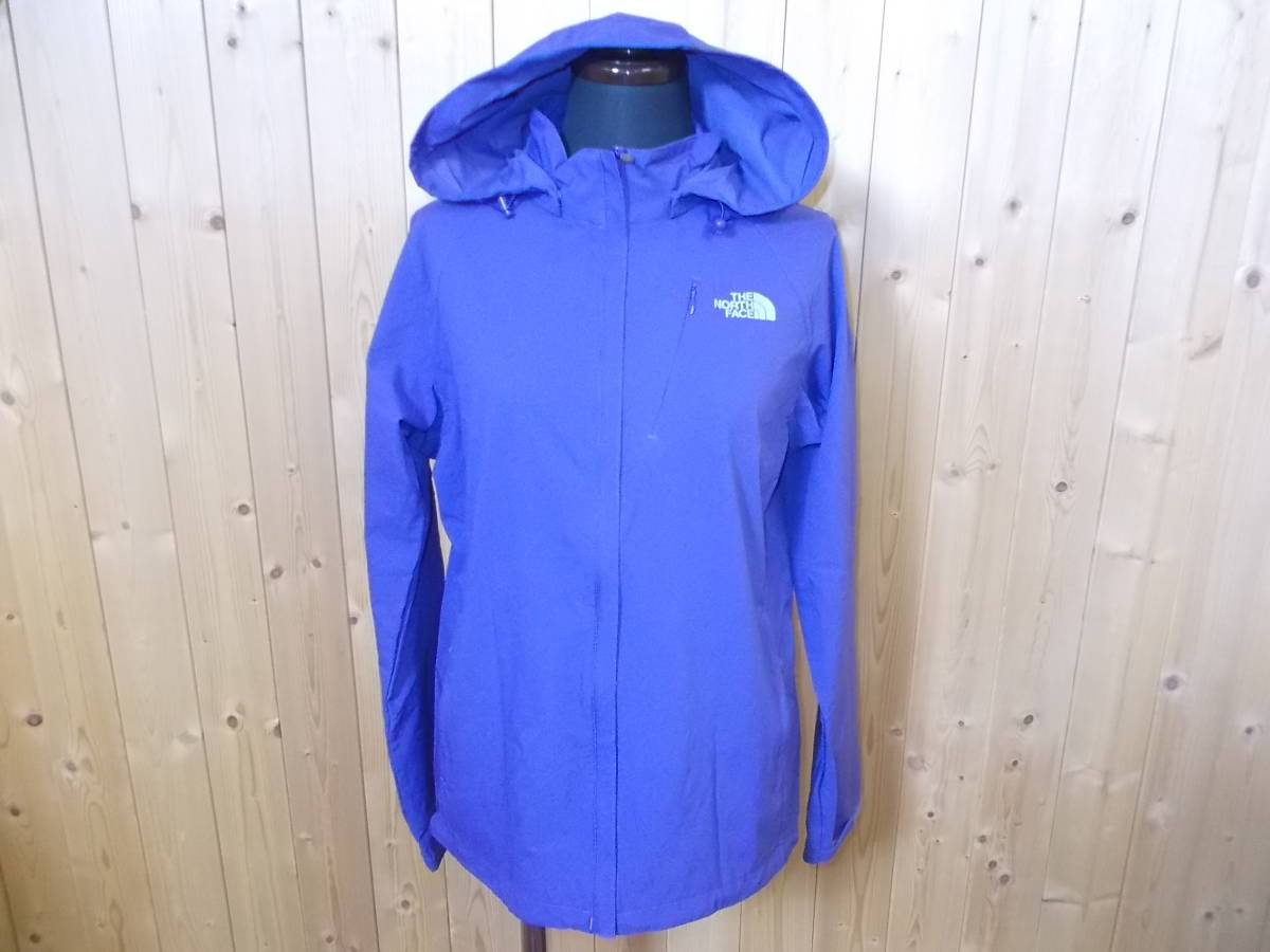 b293◆THE NORTH FACE ウインドブレーカー◆サイズ85 M 海外モデル 正規品 ノースフェイス フルジップ フーディー 送料360円 5J_画像1