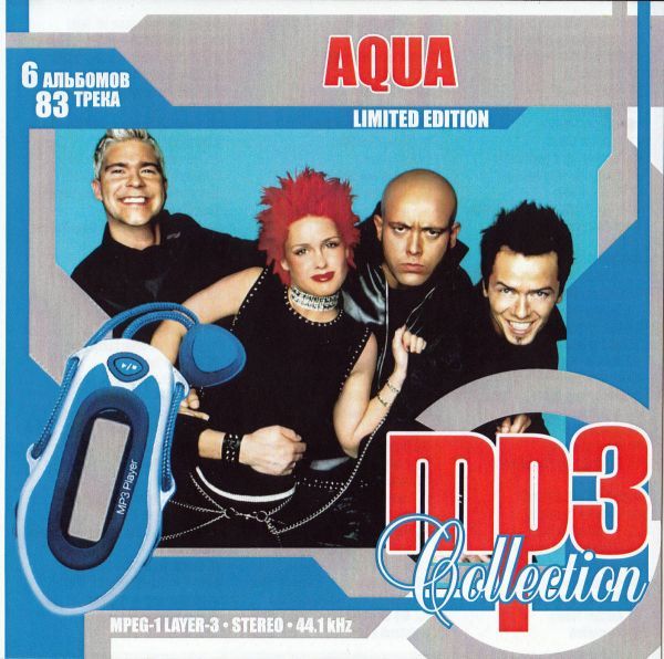 【MP3-CD】 Aqua アクア 6アルバム 83曲収録_画像1