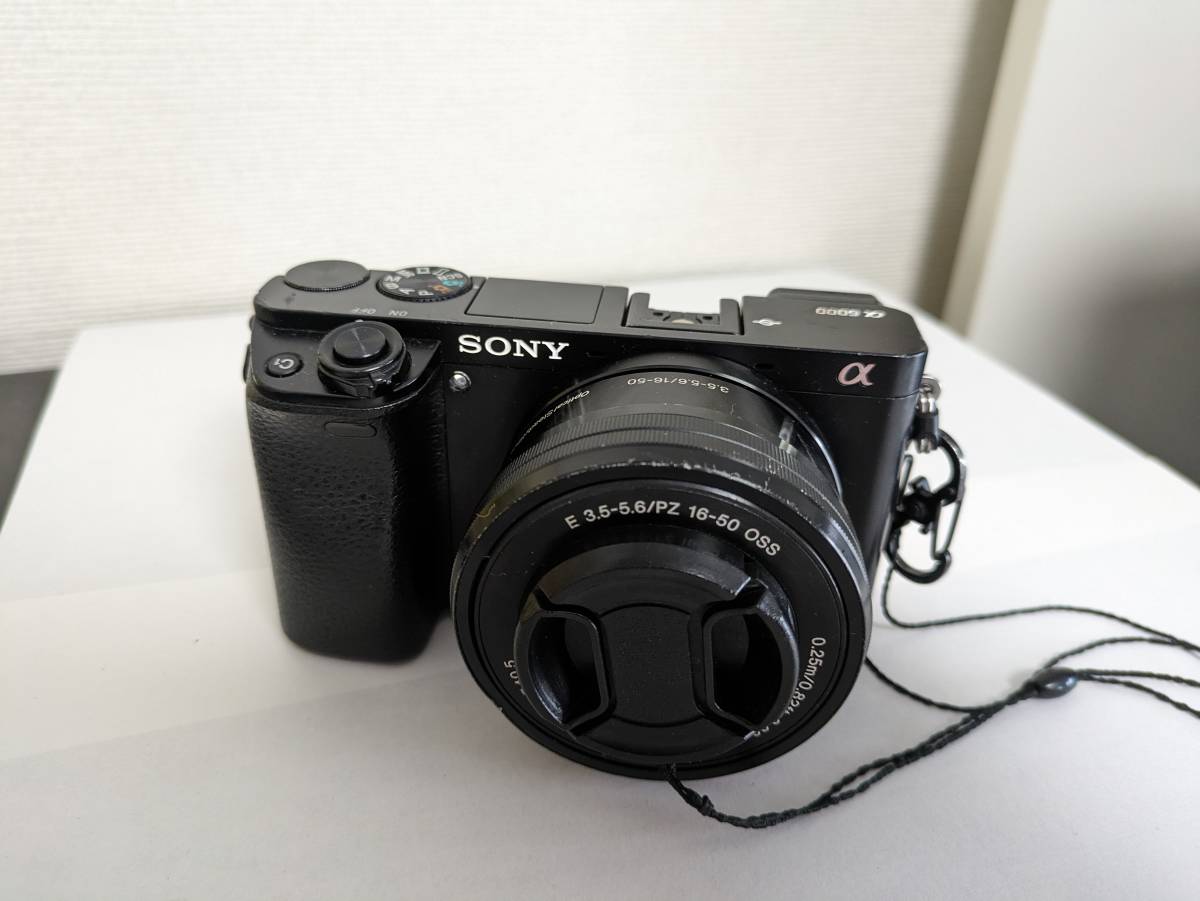 送料無料】 【中古美品】【撮影5736枚】α6000 ILCE-6000Y ダブルズーム