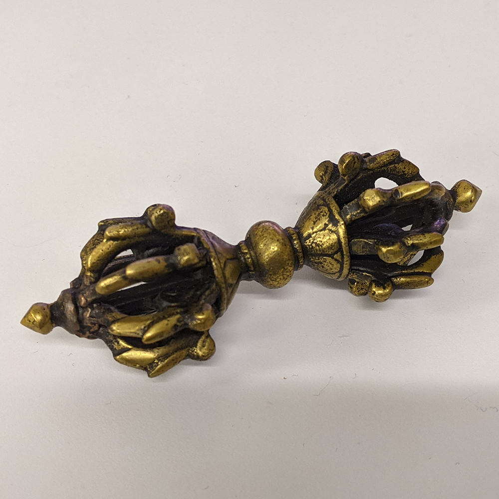 本物】 ネパール産 ヴァジュラ 仏具 密教法具 五鈷杵 三鈷杵 本物】 ネパール産 ヴァジュラ 仏具 密教法具 五鈷杵 三鈷杵