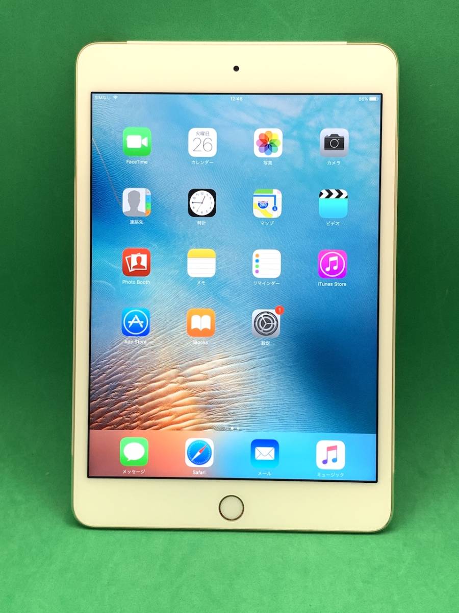 iPad mini4 Wi-Fi+Cellular 16GB 美品 docomo-