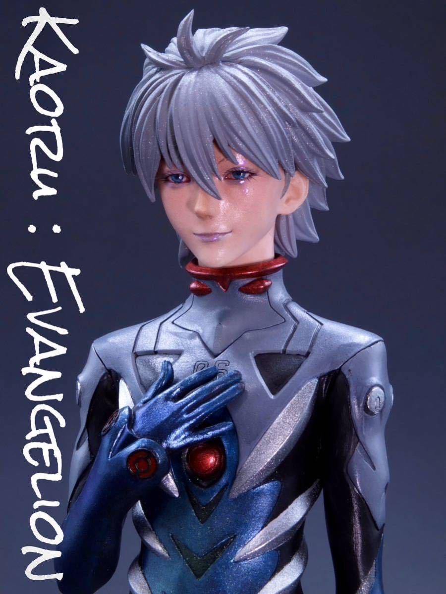 塗装完成品】EVANGELION・渚カヲル・アトリエイット・ガレージキット