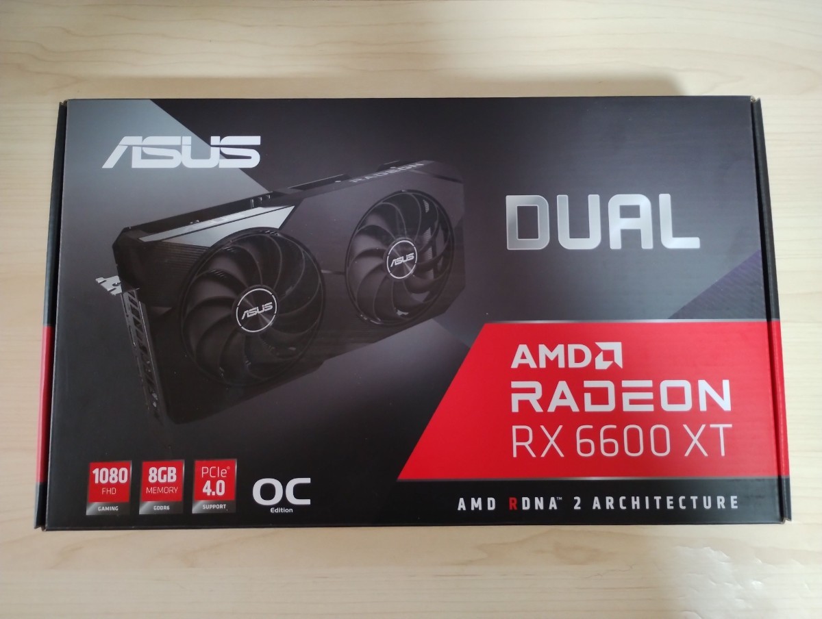 オリジナル ASUS DUAL-RX6600XT-O8G PCI Express - fishtowndistrict.com