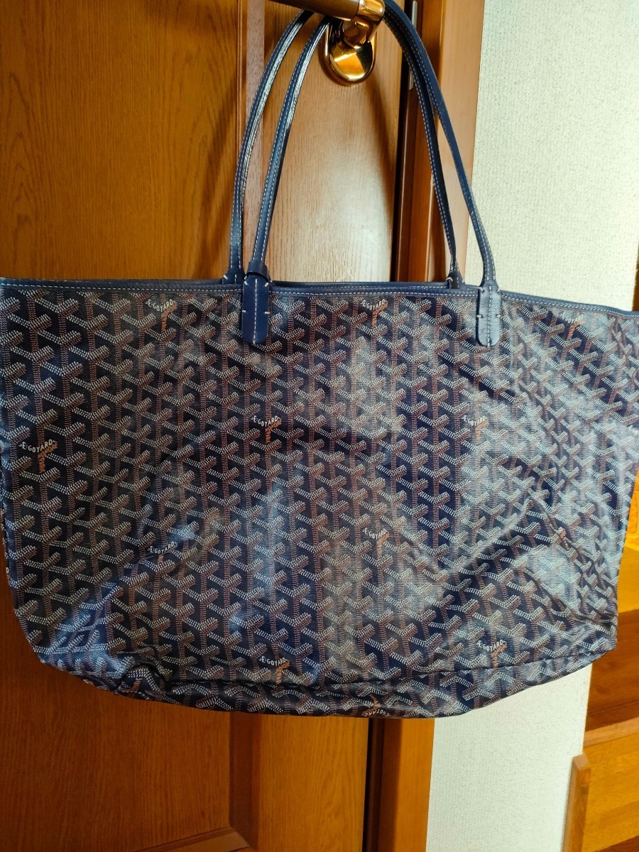 格安SALEスタート！ ゴヤール GOYARD トートバッグ 紺色 ゴヤール