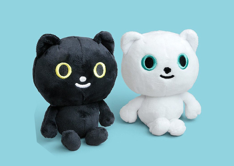 新品未開封 クロネコヤマト ぬいぐるみ クロネコ シロネコ 新品未開封 クロネコヤマト ぬいぐるみ クロネコ シロネコ