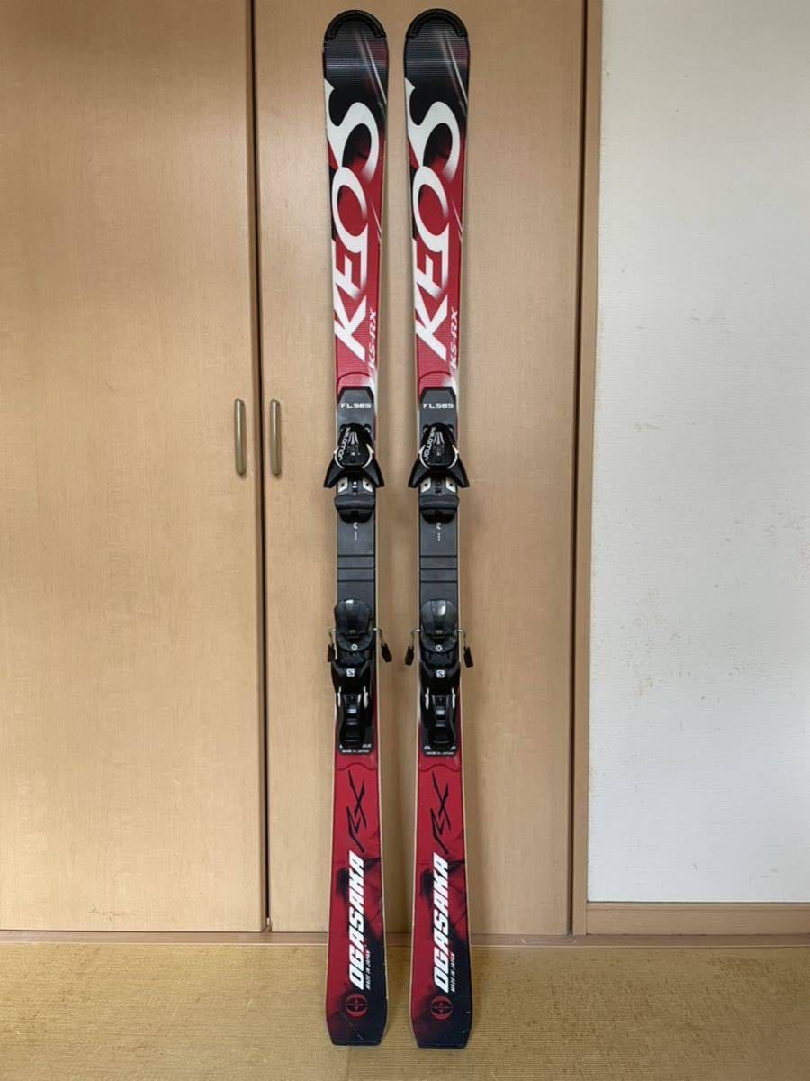 2017/2018 OGASAKA KS-RX 165cm FL585 2016/2017 SALOMON Z12 Ti 中古