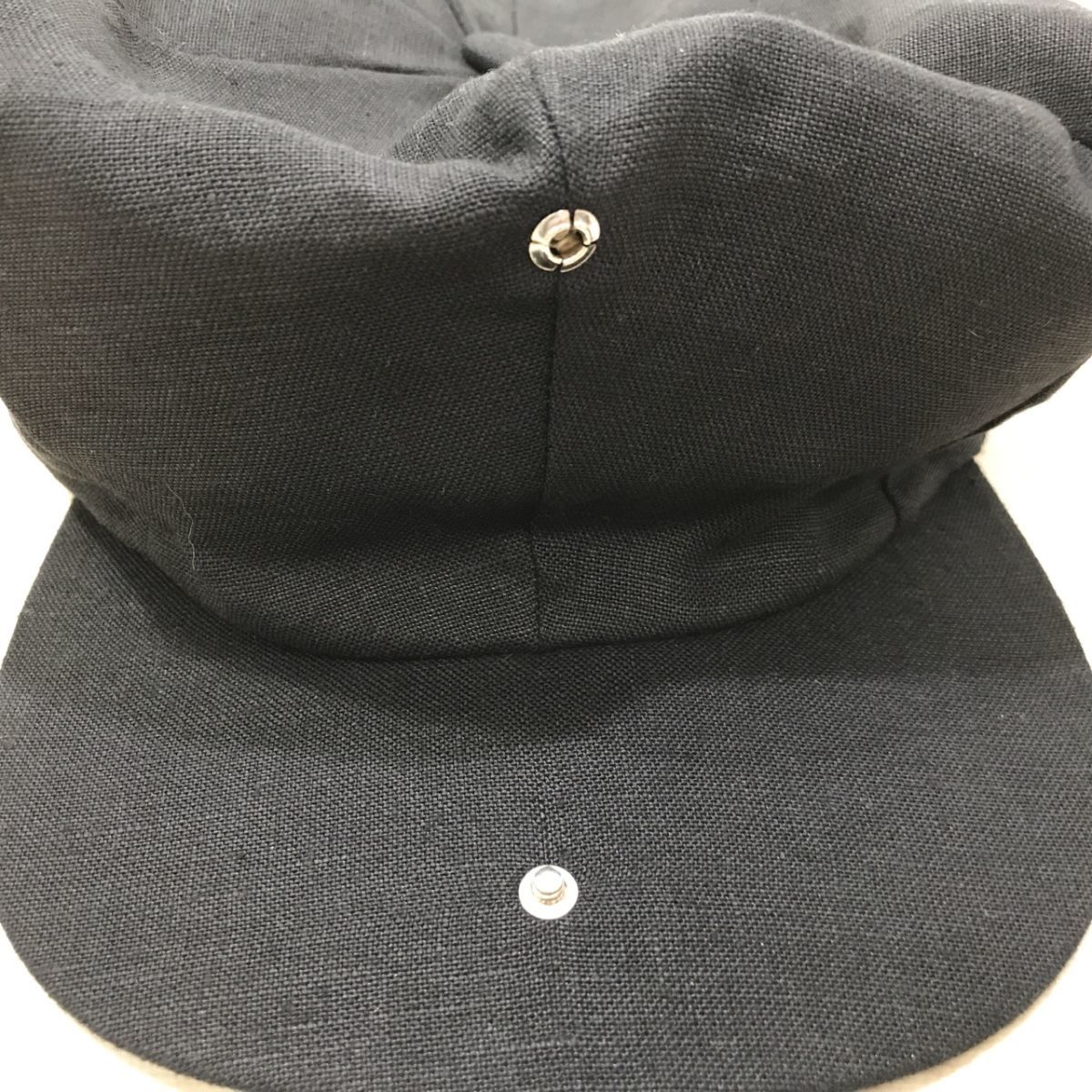 ニューヨークハット NEW YORK HAT キャスケット 帽子 ブラック リネン[N7838]_画像10