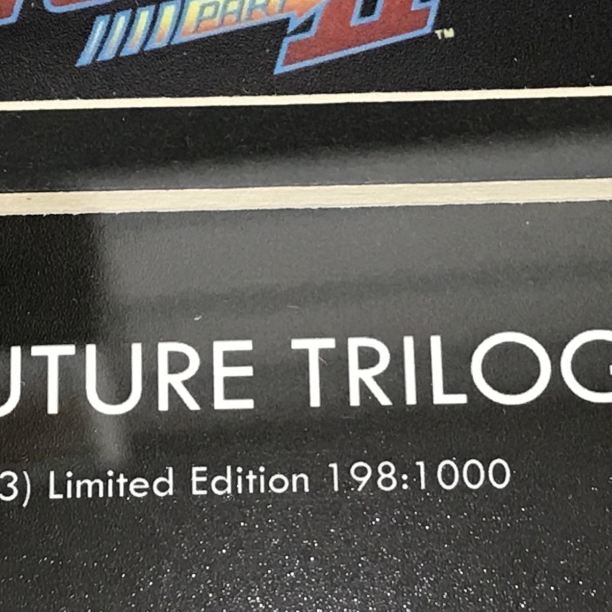 フィルムセル バックトゥザフューチャー S/N 198/1000 BACK TO THE FUTURE S3 Trilogy [N7793]の画像2