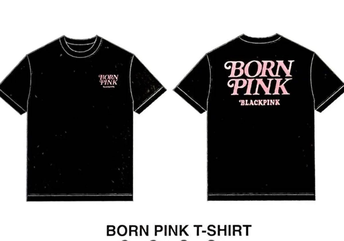 BLACKPINK VERDY BORN PINK Tシャツ 黒 ＸＬサイズ　新品未使用