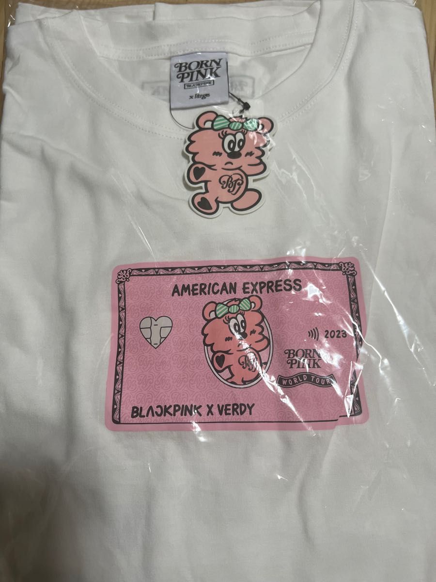 BLACKPINK×VERDY CC AMEX EXCLUSIVE Tシャツ ＸＬ Yahoo!フリマ（旧）-