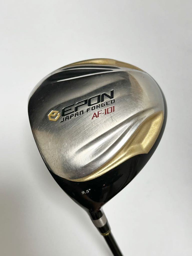 レフティ 左 EPON エポン AF-101 ドライバー 9.5° CRAZY BLACK 50 6.9 (SR) クレイジー 希少_画像1