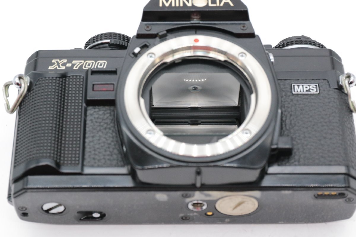 同梱歓迎【良品/動作品/逸品】MINOLTA ミノルタ NEW X-700 + NEW MD 50MM F1.4 (フィルム１本付）#4058の画像7