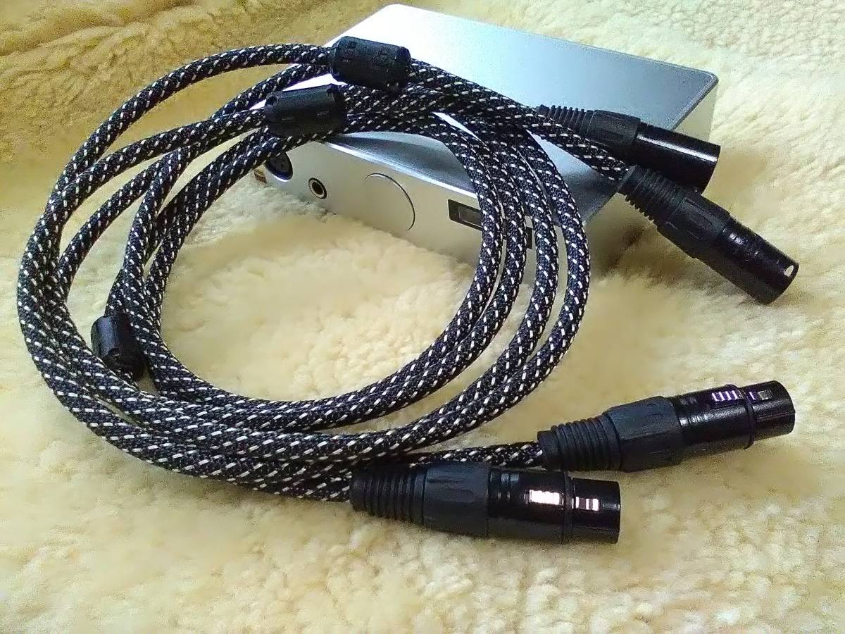  cold color group . sound reproduction *Monster Classic spec 5N less oxygen copper XLR cable 2.0m pair new goods 