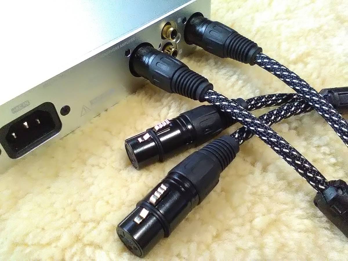  cold color group . sound reproduction *Monster Classic spec 5N less oxygen copper XLR cable 2.0m pair new goods 