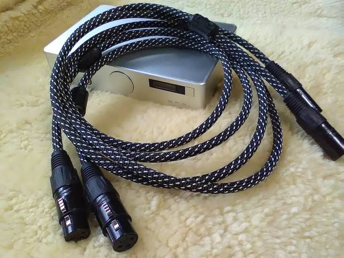  cold color group . sound reproduction *Monster Classic spec 5N less oxygen copper XLR cable 2.0m pair new goods 