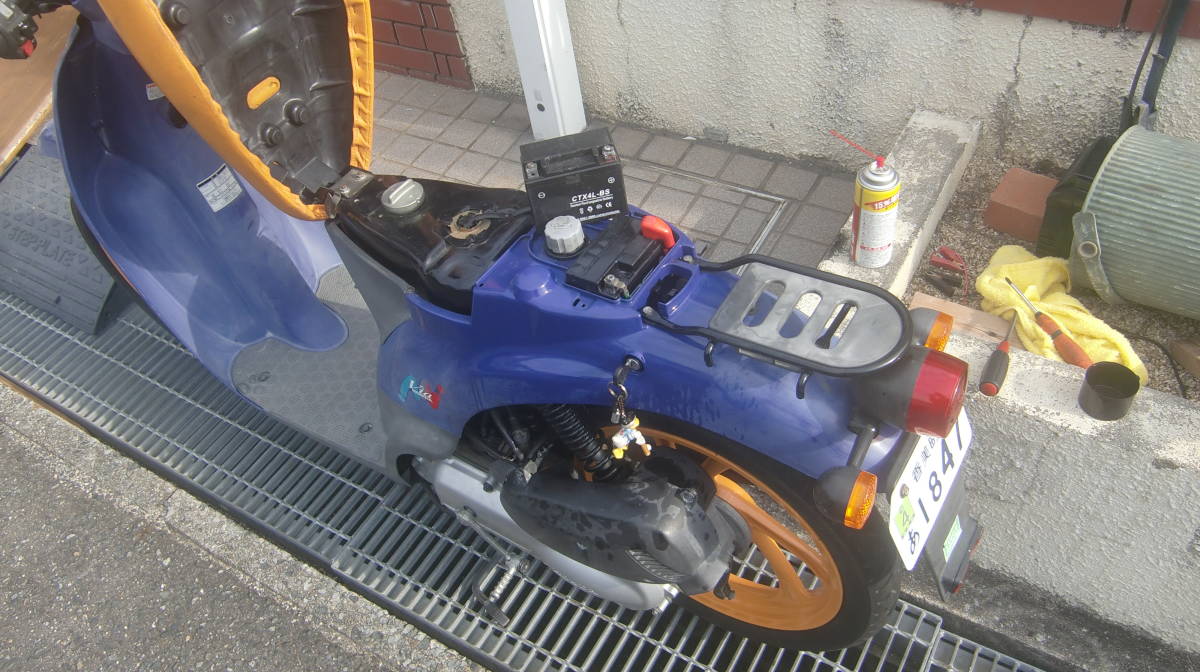 ★激安19000円スタート☆希少・イタリアン★ホンダ・VIA・機関好調★外見も綺麗☆距離も4100KM実走行☆自賠責は超ロング令和10年4月まで☆_機関好調★外4000KM代※外見も綺麗※