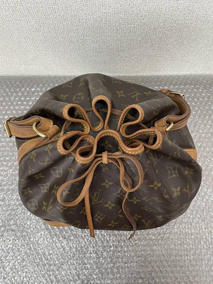 LOUIS VUITTON/ルイヴィトン/ノエ/モノグラム /ショルダーバッグ/トート/肩掛け/巾着型/レディース/1025c_画像5