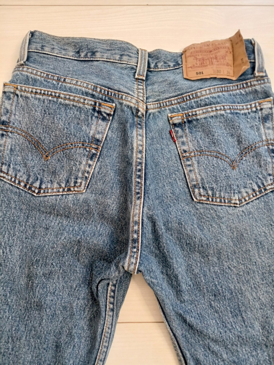 Levi's 501 W30 90s ボタン裏552 リーバイス501 アメリカ製 ヴィンテージ 古着 MADE IN USA _画像4