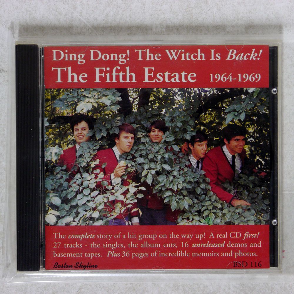 FIFTH ESTATE/DING DONG! THE WITCH IS BACK!/BOSTON SKYLINE BSD 116 CD □_画像1