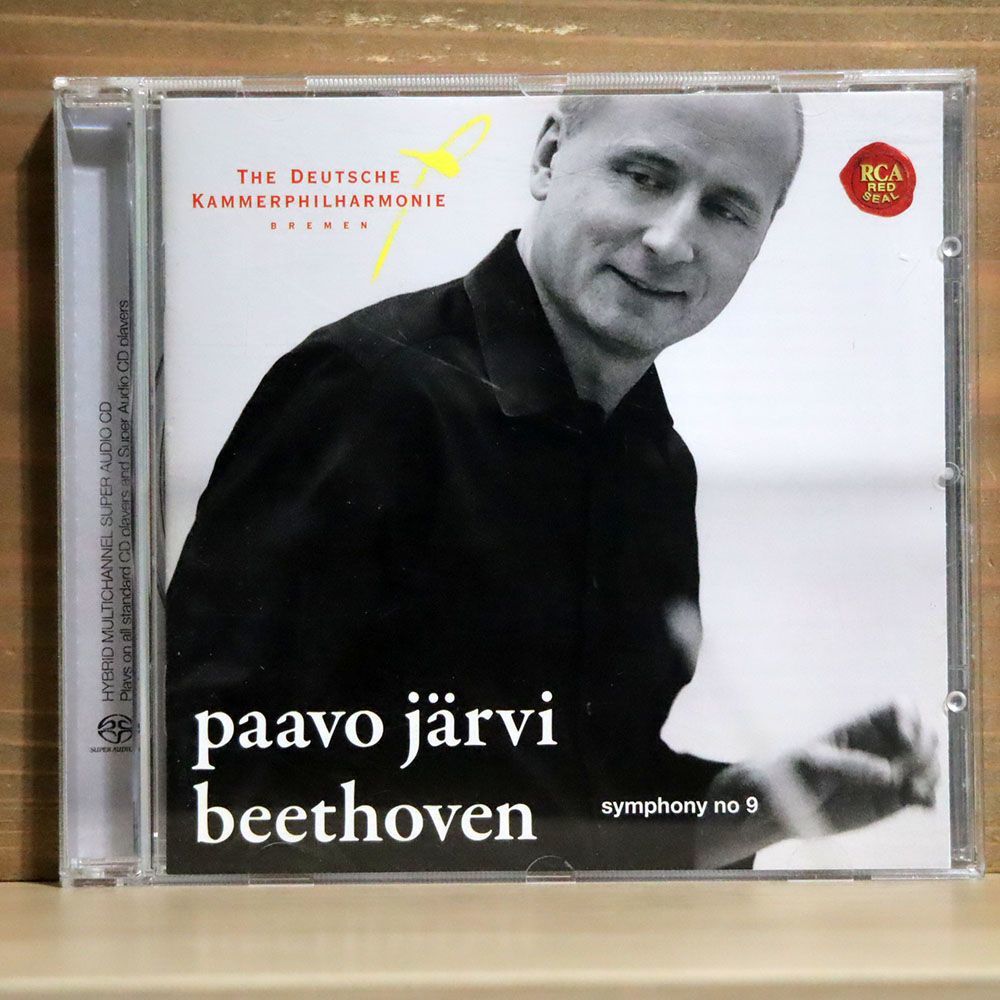 SACD PAAVO JARVI/BEETHOVEN: SYMPHONY NO.9/RCA RED SEAL 88697576062 CD □_画像1