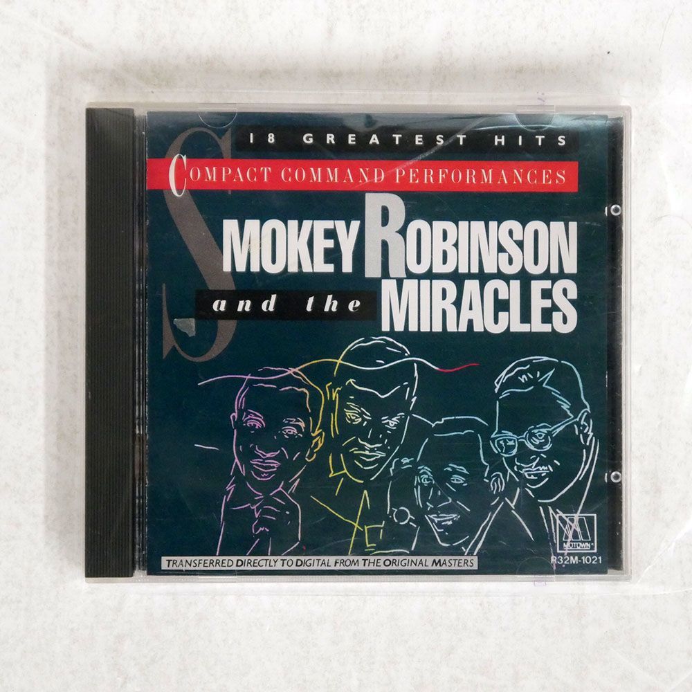 SMOKEY ROBINSON & THE MIRACLES/18 GREATEST HITS/(UNKNOWN) R32M-1021 CD □_画像1