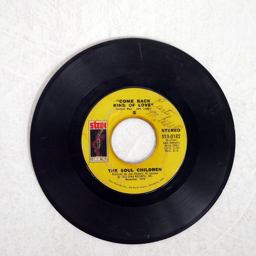 米 SOUL CHILDREN/I’LL BE THE (OTHER WOMAN)/STAX STA0182 7 □_画像1