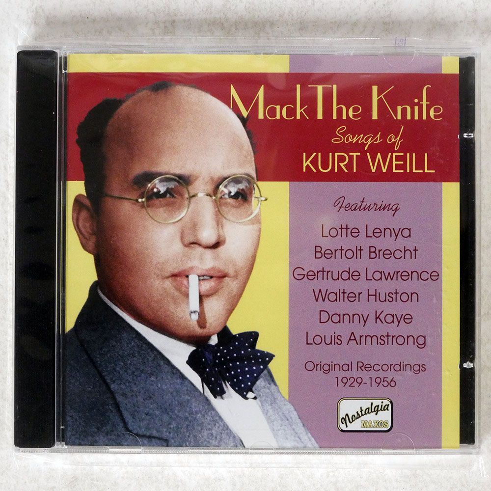 MACK THE KNIFE/SONGS OF KURT WEILL/NAXOS 8.120831 CD □_画像1