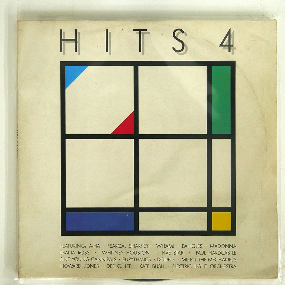 英 VA(A-HA, WHAM, BANGLES 他)/HITS 4/WEA HITS4 LP_画像1