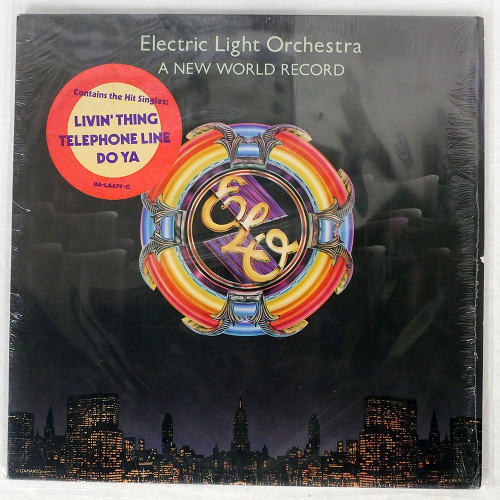 米 ELECTRIC LIGHT ORCHESTRA/A NEW WORLD RECORD/UNITED ARTISTS UALA679G LP_画像1