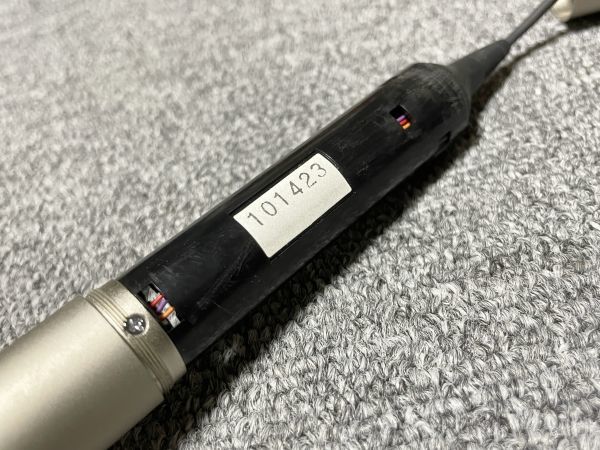 Sony ECM-66B 美品 動作品 ケース付 ピンマイク エレクトレットコンデンサーマイク SN_101423_画像10