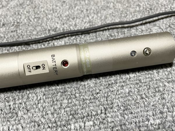 Sony ECM-66B 美品 動作品 ケース付 ピンマイク エレクトレットコンデンサーマイク SN_101423_画像5