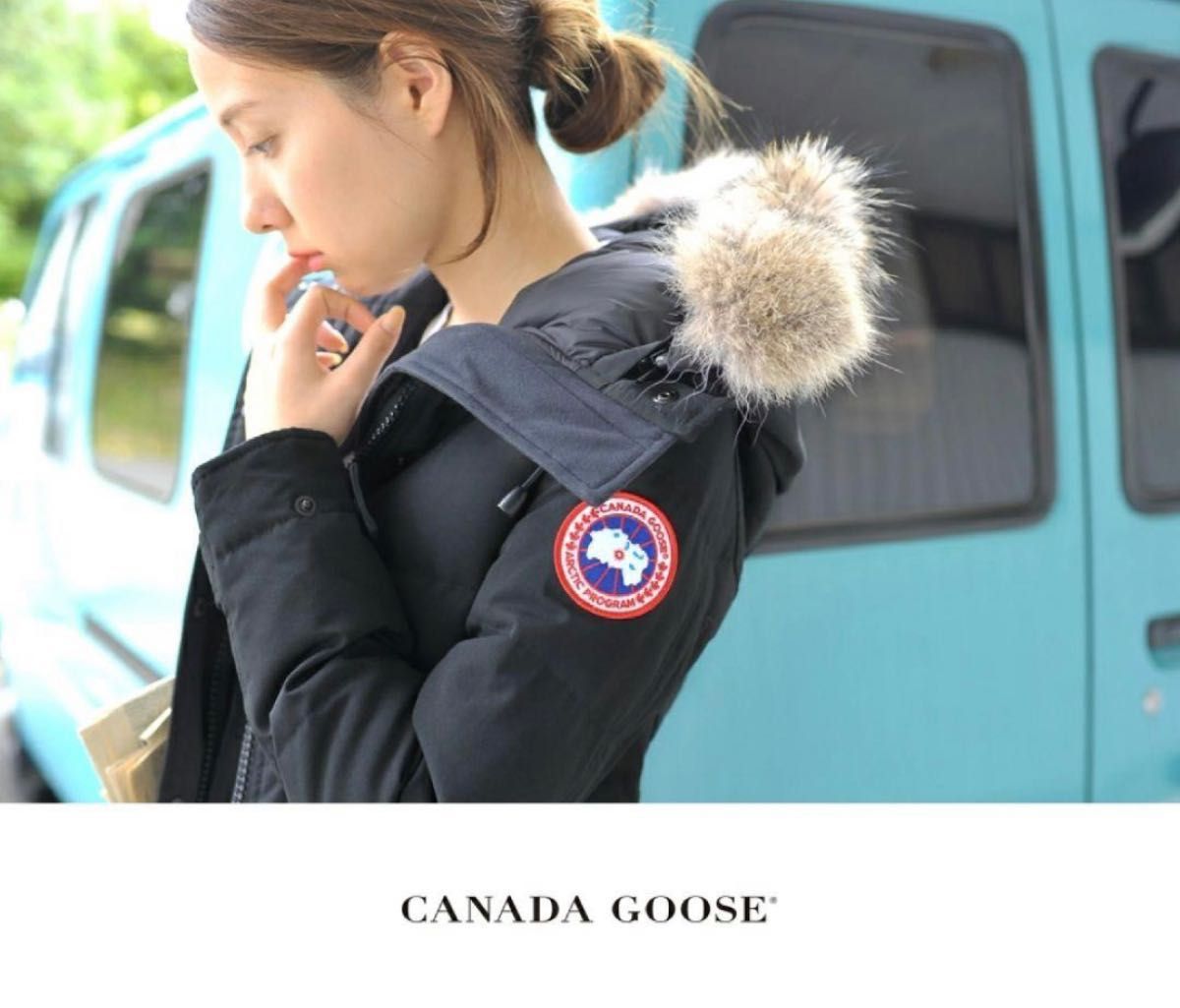 1番人気！CANADA GOOSE マッケンジーパーカ　S〜Mサイズ　ネイビー　美品！