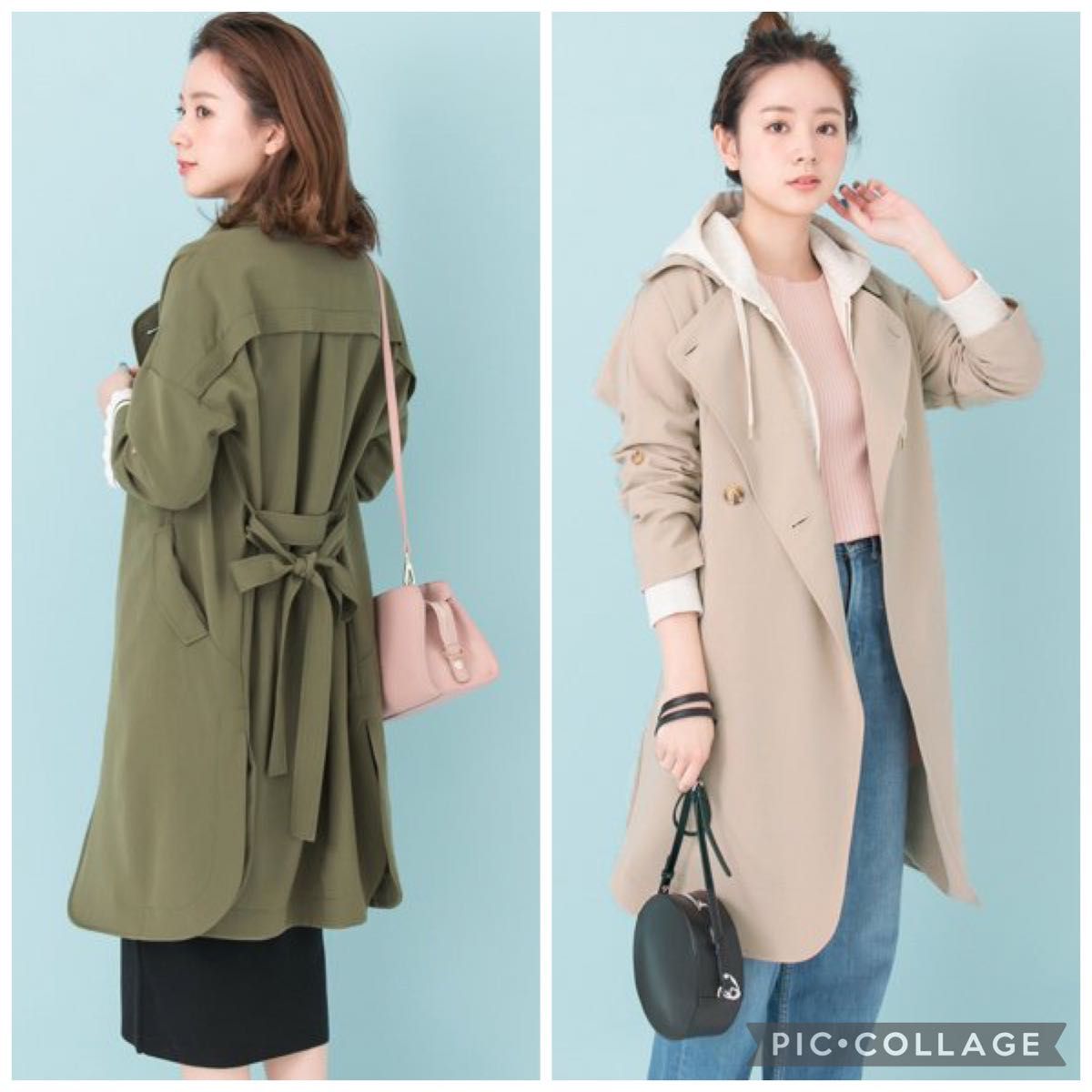 美品アーバンリサーチ2wayトレンチコート ノーカラーコート 美品アーバンリサーチ2wayトレンチコート ノーカラーコート