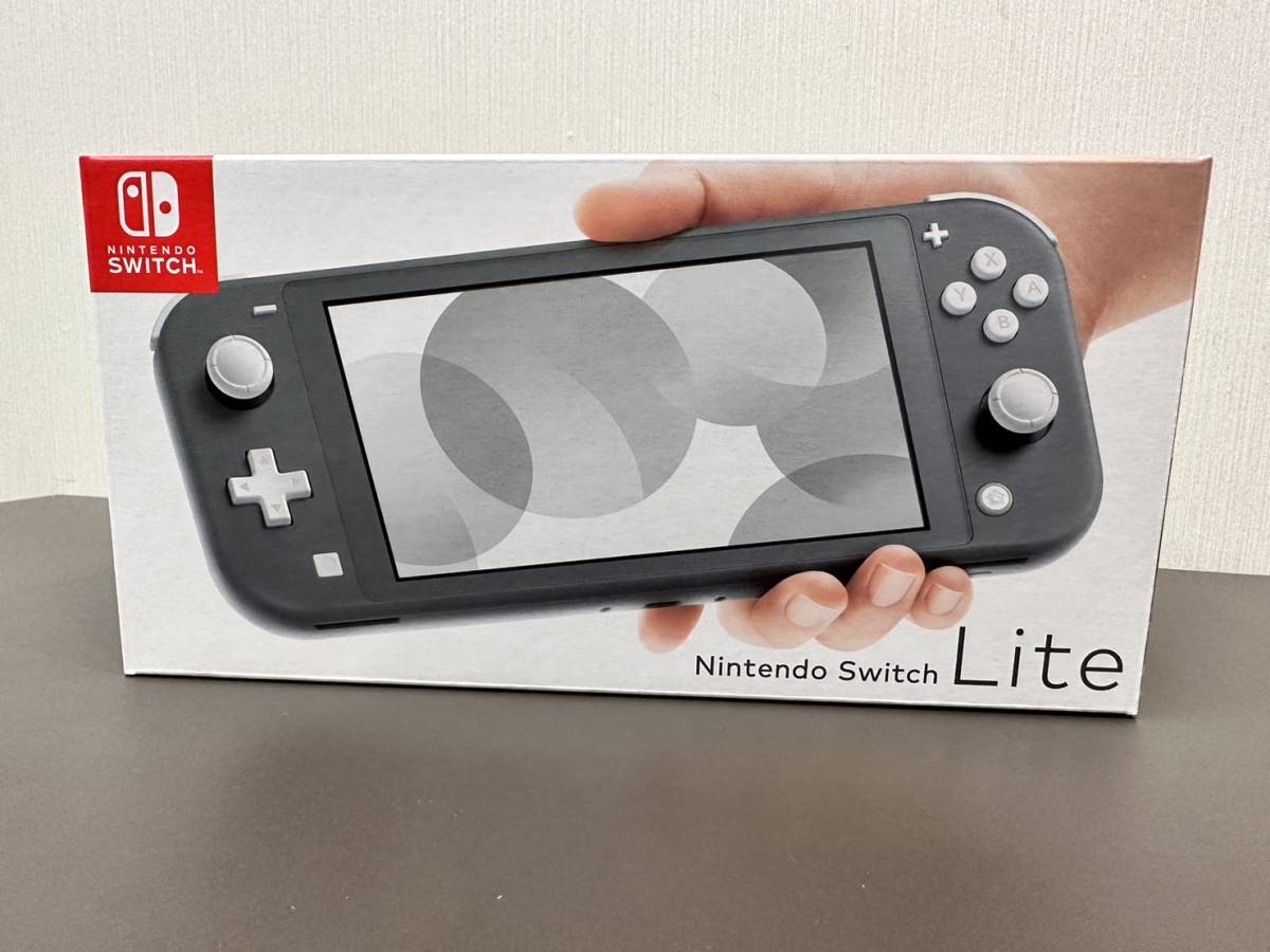 ☆【売り切り/未使用】Nintendo Switch Lite グレー HDH-S-GAZAA 本体