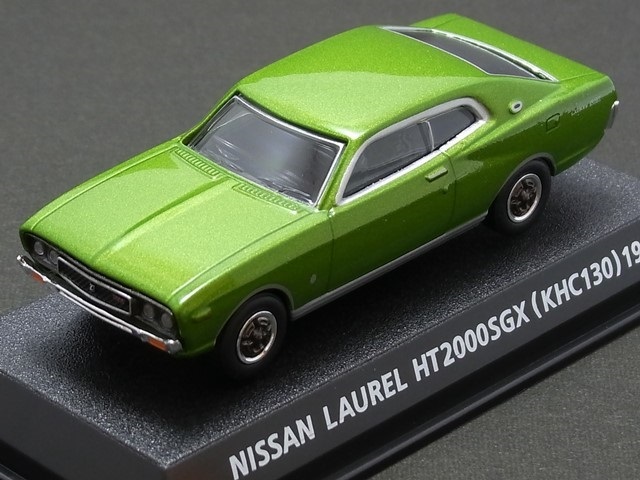 ★日曜夜★ルース★NISSAN LAUREL HT2000SGX (KHC130) 1972★絶版名車 COLLECTION VOL.5★KONAMI★1/64_画像1